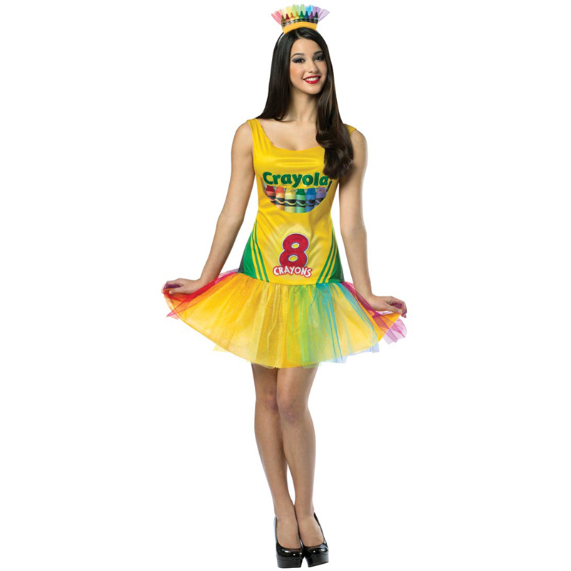 crayon fancy dress plus size