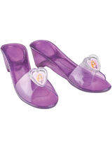 Child Purple Rapunzel Jelly Shoes
