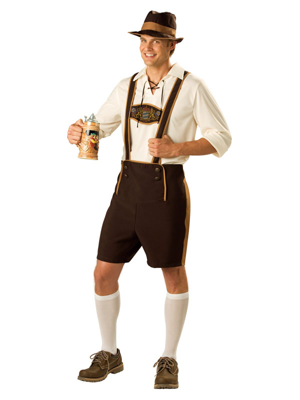 Birra Bavarese Guy Da Uomo Costume Oktoberfest Tedesco Festa Adulti Costume