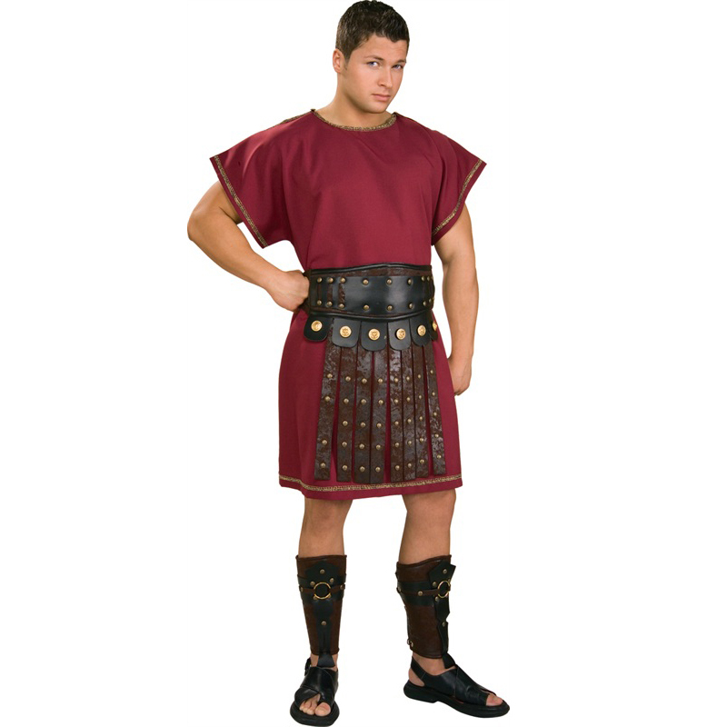 New Roman Centurion Spartacus Ancient Warrior Fancy Dress Costume Mens ...