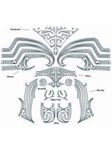 Maori Face Tattoo - Tinsley Transfers