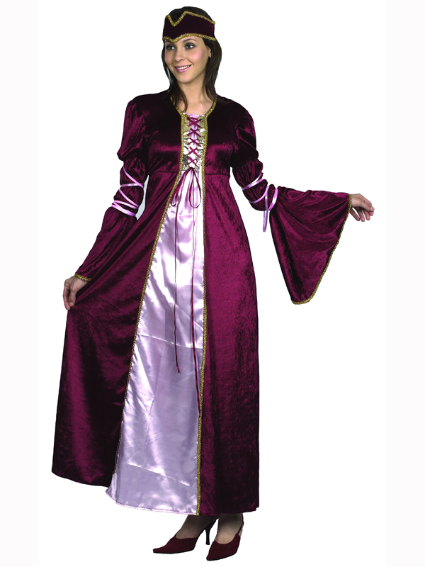 Maid Marion Medieval Fancy Dress Ladies Robin Hood Maiden Adult ...