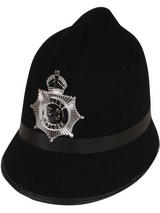 Traditional Police Bobby Hat (Black)