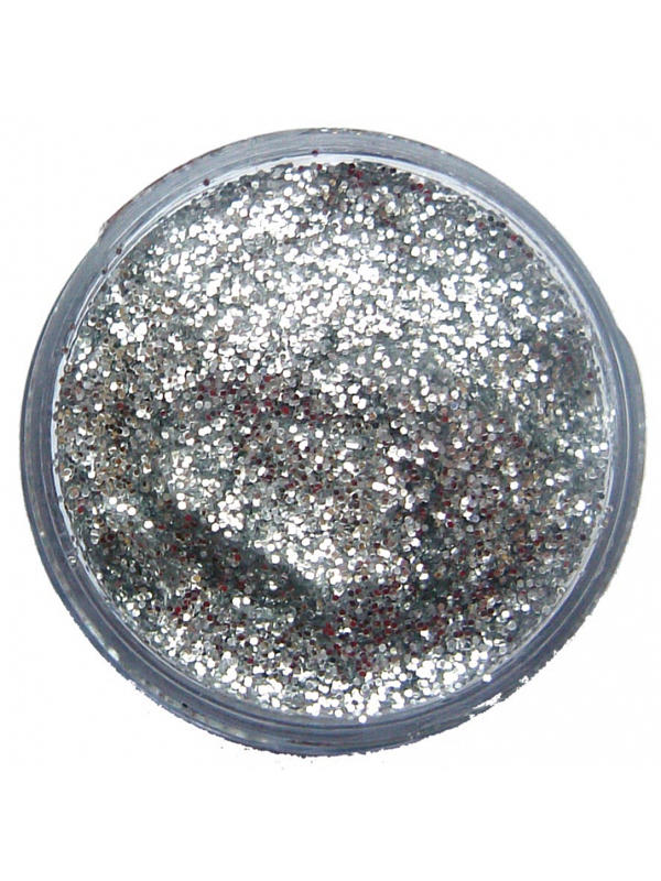12ml Glitter Gel (Silver) - Snazaroo