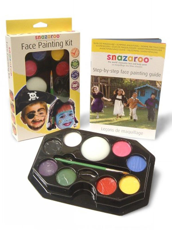 Face Painting Kit Face & Body Paint (Unisex) - Snazaroo