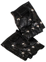 Studded Punk Gloves