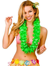 Petal Lei Flower (Green)