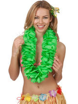 Large Petal Lei Flower (Green)