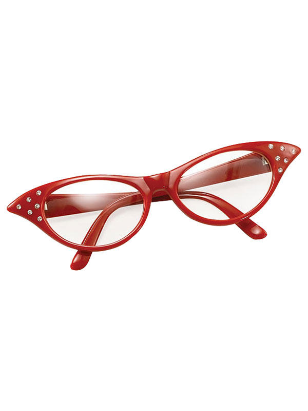 Female Style Red Glasses