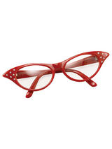 Female Style Red Glasses