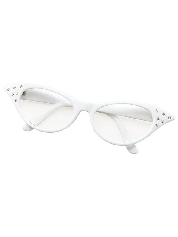 Female Style White Glasses