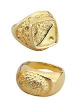 Gold Sovereign Style Ring