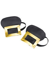 Shoe Buckles Gold Bangle