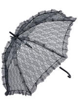 Parasol Black Lace