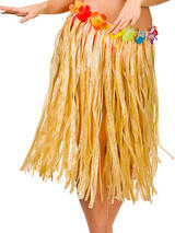 Deluxe Adult Hula Skirt Authentic Raffia
