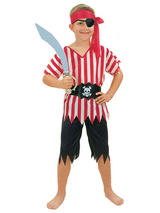Child Pirate Boy Costume