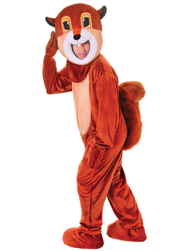 Squirrel Big Head Costume