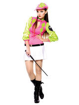 Sexy Jockey Female Costume