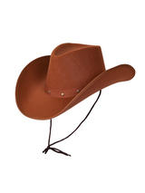 Texan Cowboy Hat Brown