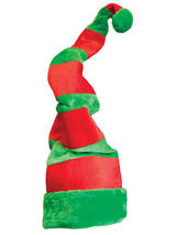 Adult Mens Giant Crazy Elf Hat