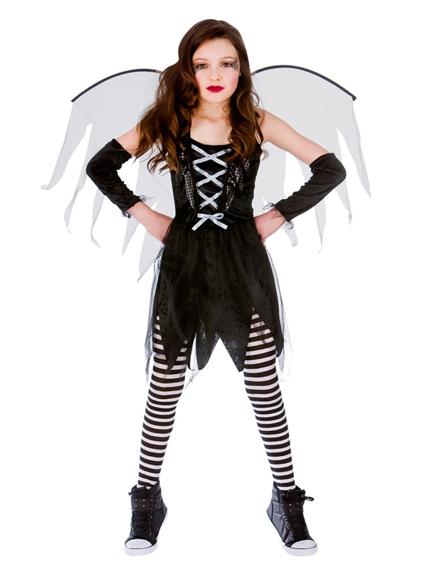 Child Girls Scary Fairy Costume | Girls Costumes ...