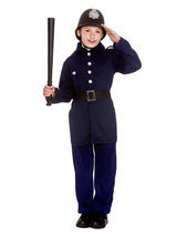 Child Victorian Policeman Costume