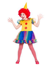 Child Cute Little Clown Costume