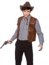 Cowboy Waistcoat Budget Costume