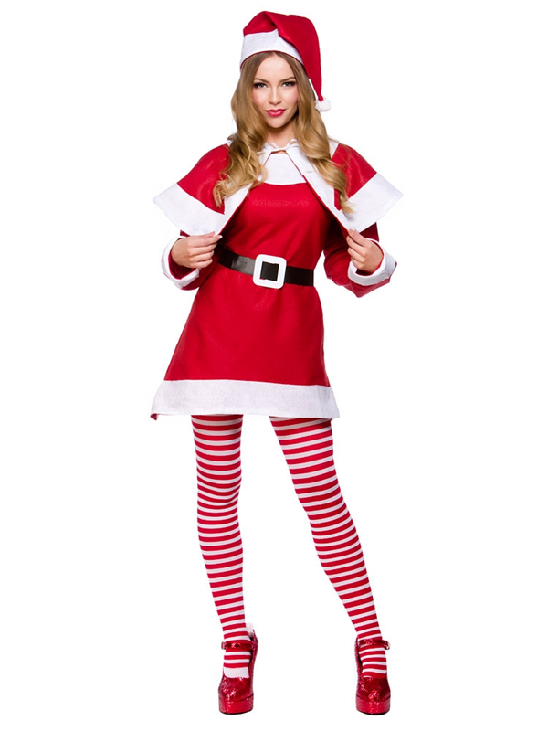 Budget Mrs Santa Claus Costume | Adult Costumes | Plymouth Fancy Dress ...