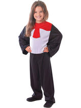 Child Cat Costume With Red Bow Costume