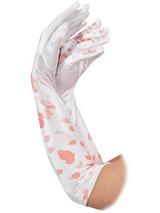 Long Blood Spattered Gloves