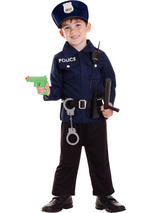 Child Police Role Play Set Costume