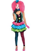 Child Girls Kool Klown Costume