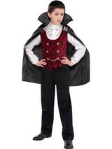 Child Boys Dark Vampire Costume