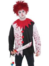 Adult Mens Evil Clown Shirt