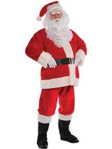 Plush Santa Suit Costume