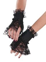 Ladies Goth Lace Cuffs