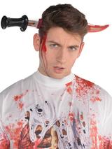 Adult Bleeding Knife Thru Head Headband