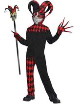 Child Boys Krazed Jester Costume