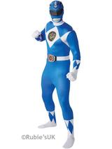 2nd Skin Blue Power Ranger Costume