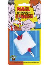 Bandaged Nail Thru' Finger