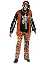 Skeleton Hippy Costume