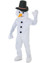 Big Head Snowman Costume