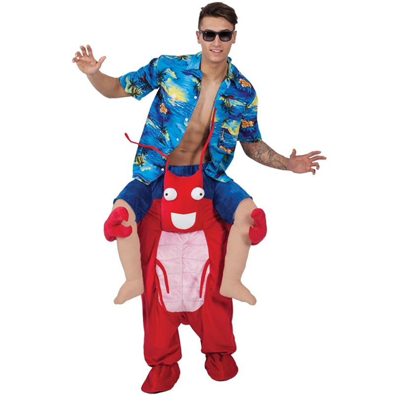 Shoulder Carry Me Piggy Back Ride On Fancy Dress Adult Party Costume