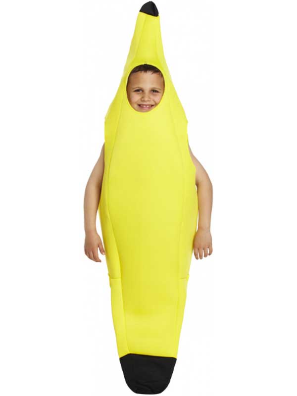 Child Banana Costume Other Styles Plymouth Fancy Dress Costumes Child Banana Costume Thumbnail 1 2