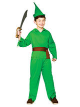 Child Robin Hood Lost Boy Costume