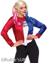 Harley Quinn Shirt And Top Costume Kit
