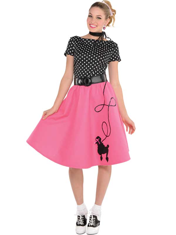 50's pink lady costume