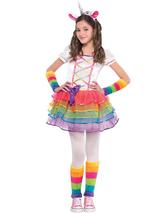 Child New Rainbow Unicorn Costume