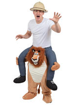 Piggy Back Lion Costume
